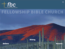 Tablet Screenshot of fbctucson.org